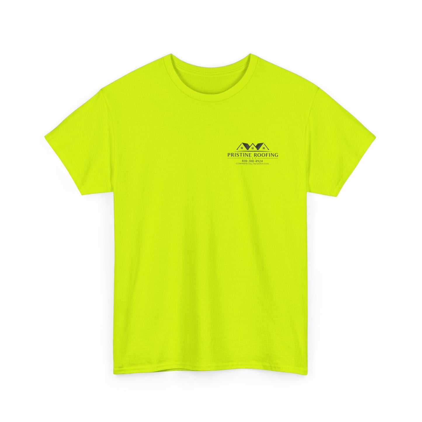 Pristine Roofing Company Tee — Custom Logo Work Shirt