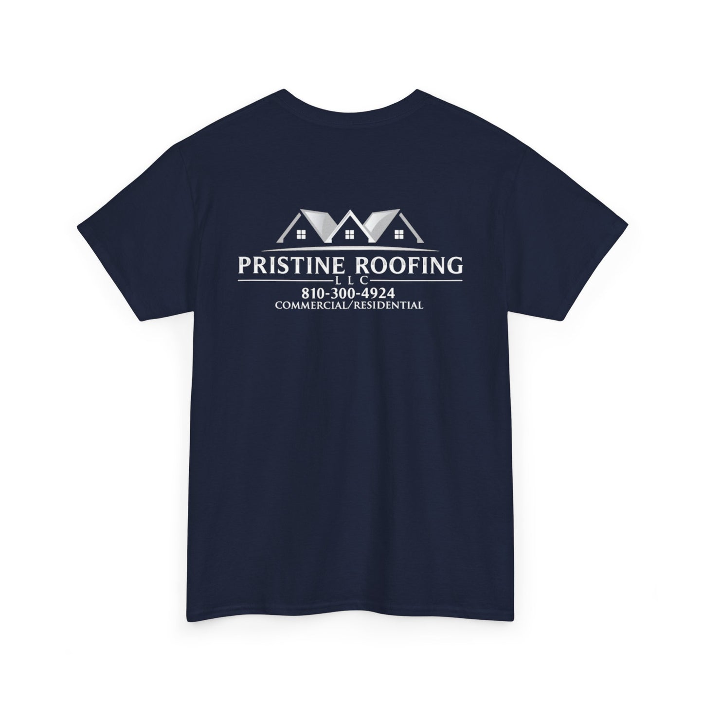 Pristine Roofing Company Tee — Custom Logo Work Shirt