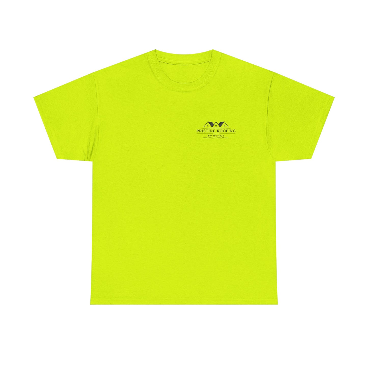 Pristine Roofing Company Tee — Custom Logo Work Shirt