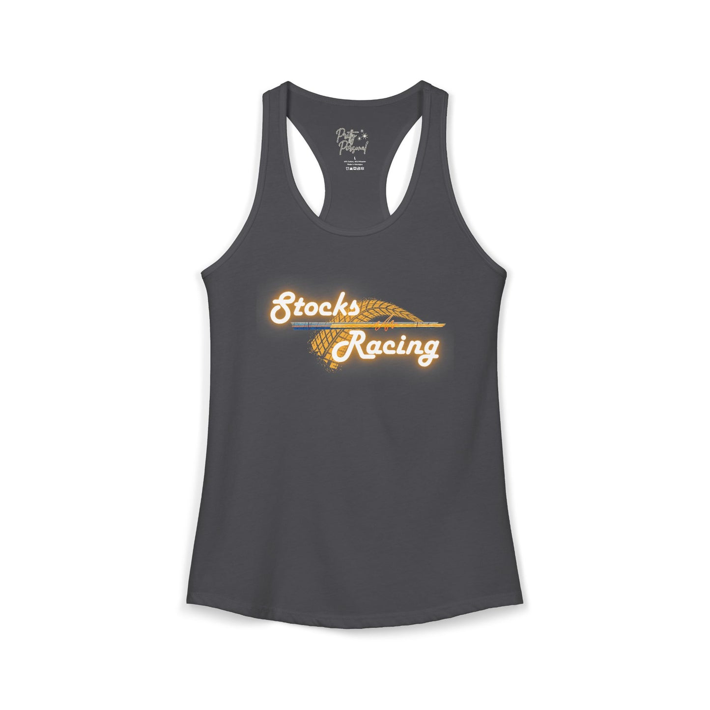 Stocks Racing Custom Racerback Tank — Women's Racing Team Tank Top