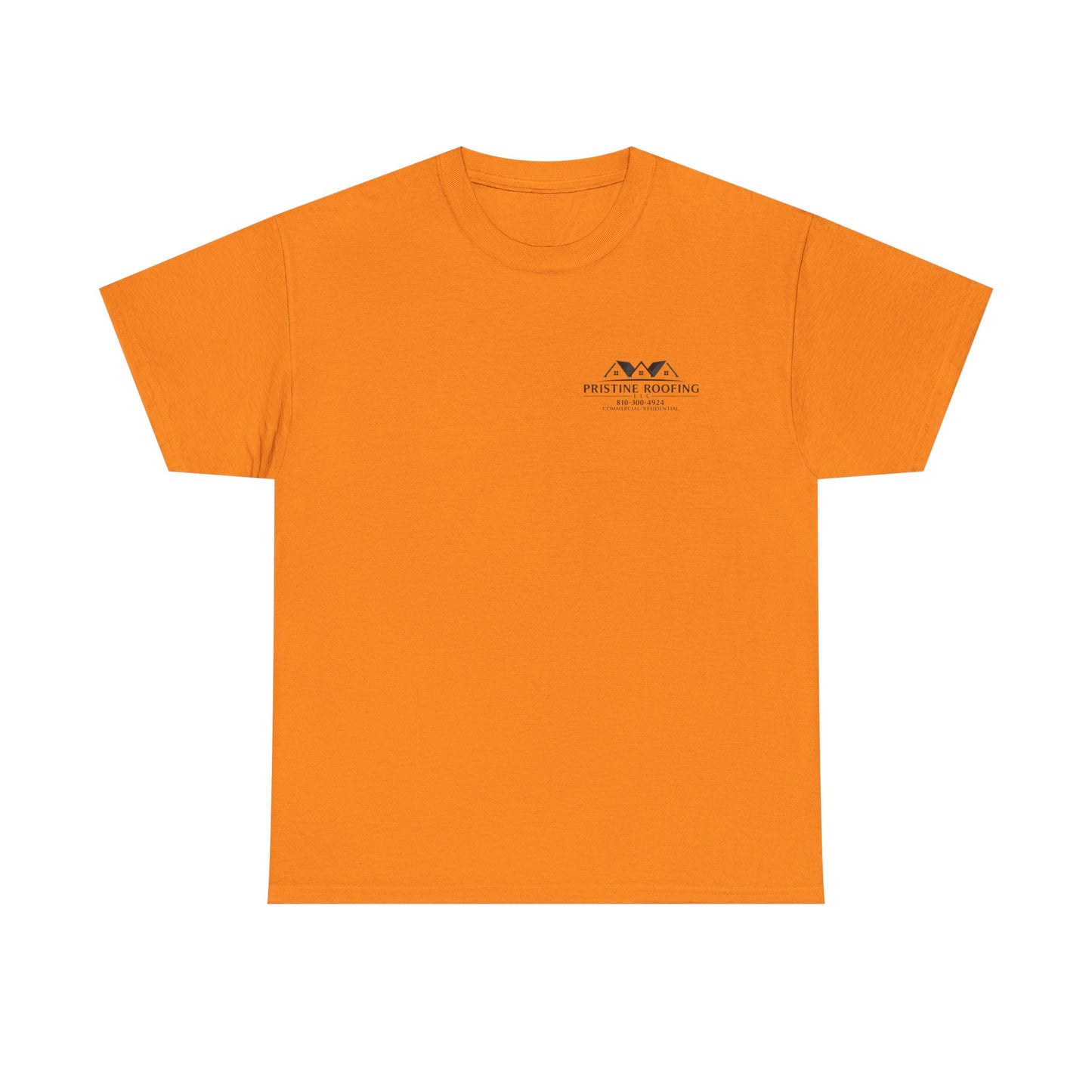 Pristine Roofing Company Tee — Custom Logo Work Shirt