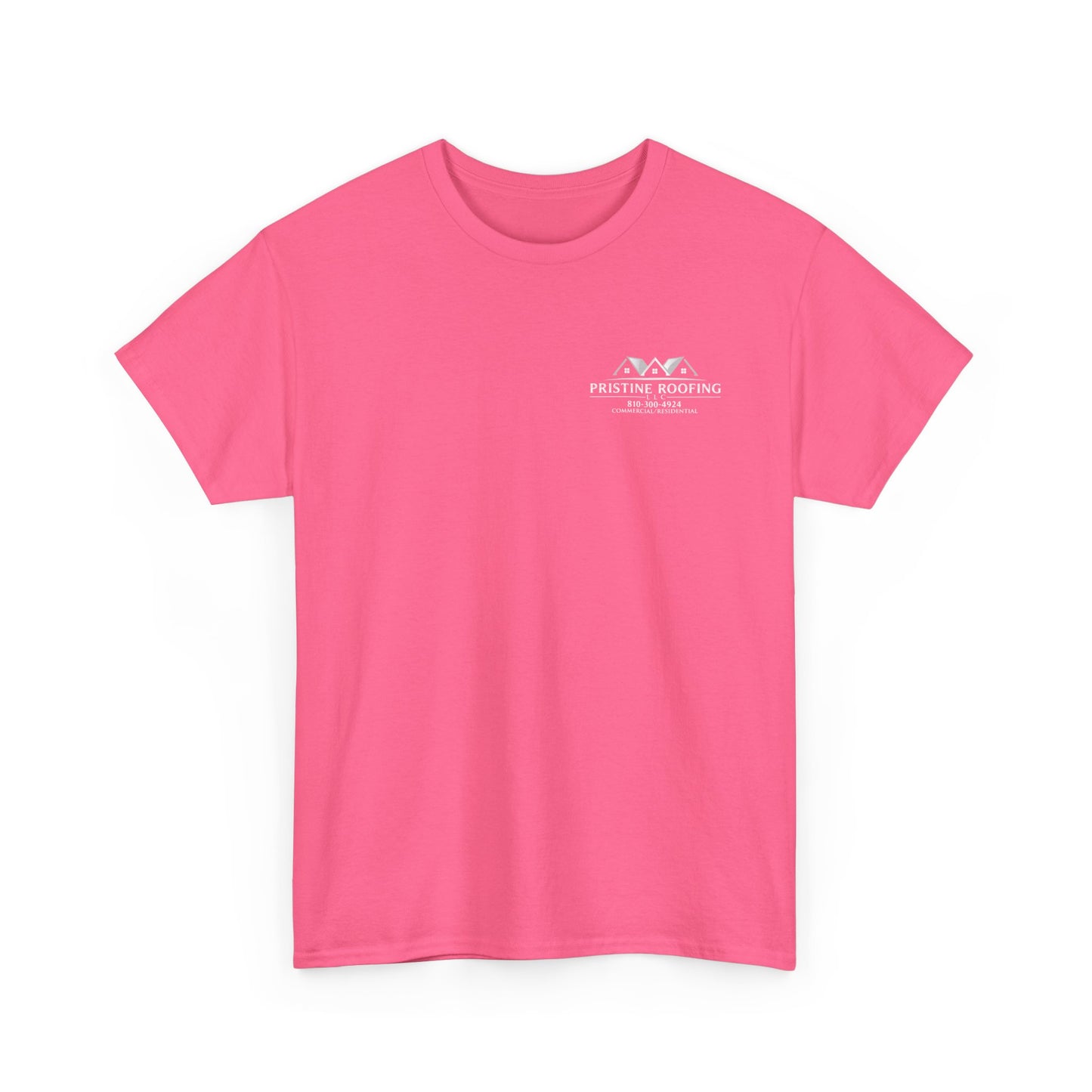 Pristine Roofing Company Tee — Custom Logo Work Shirt