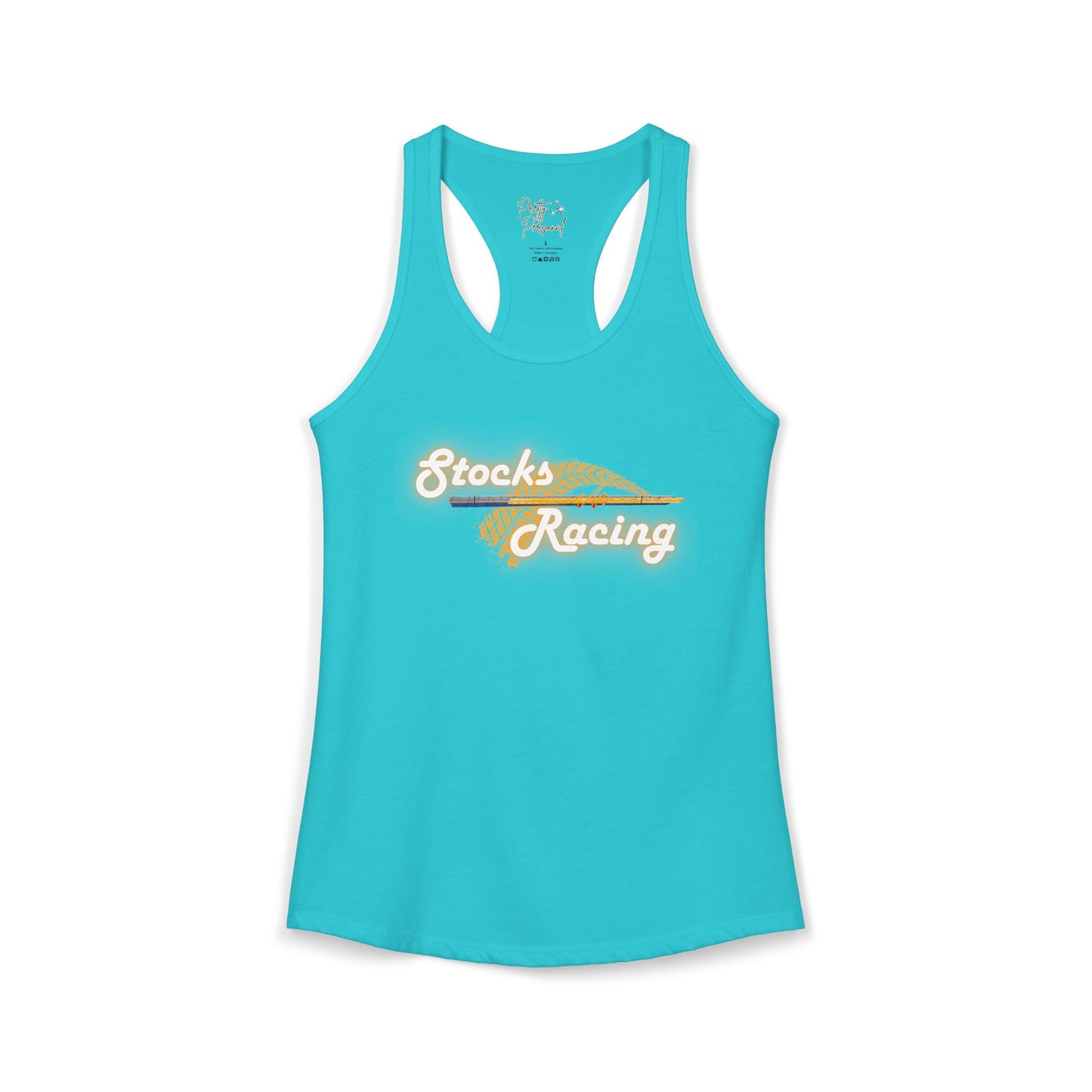 Stocks Racing Custom Racerback Tank — Women's Racing Team Tank Top