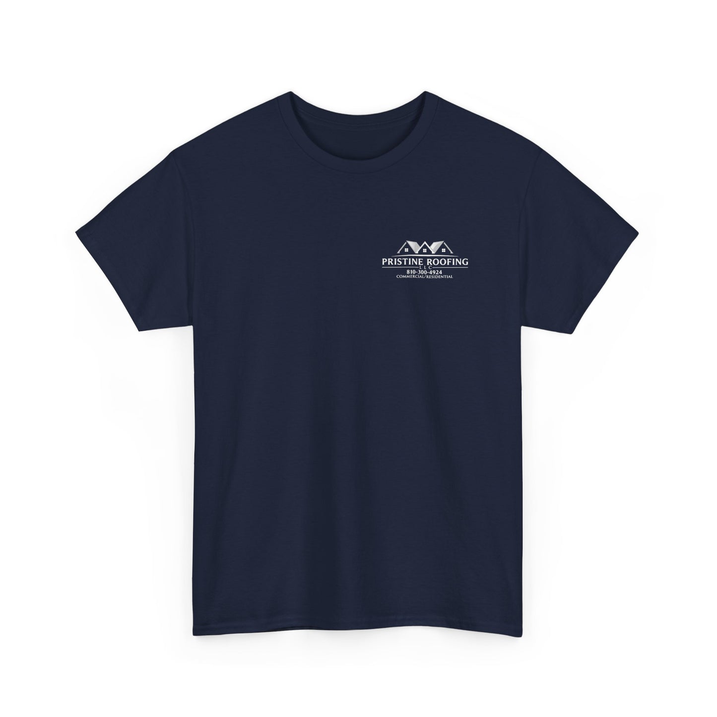 Pristine Roofing Company Tee — Custom Logo Work Shirt