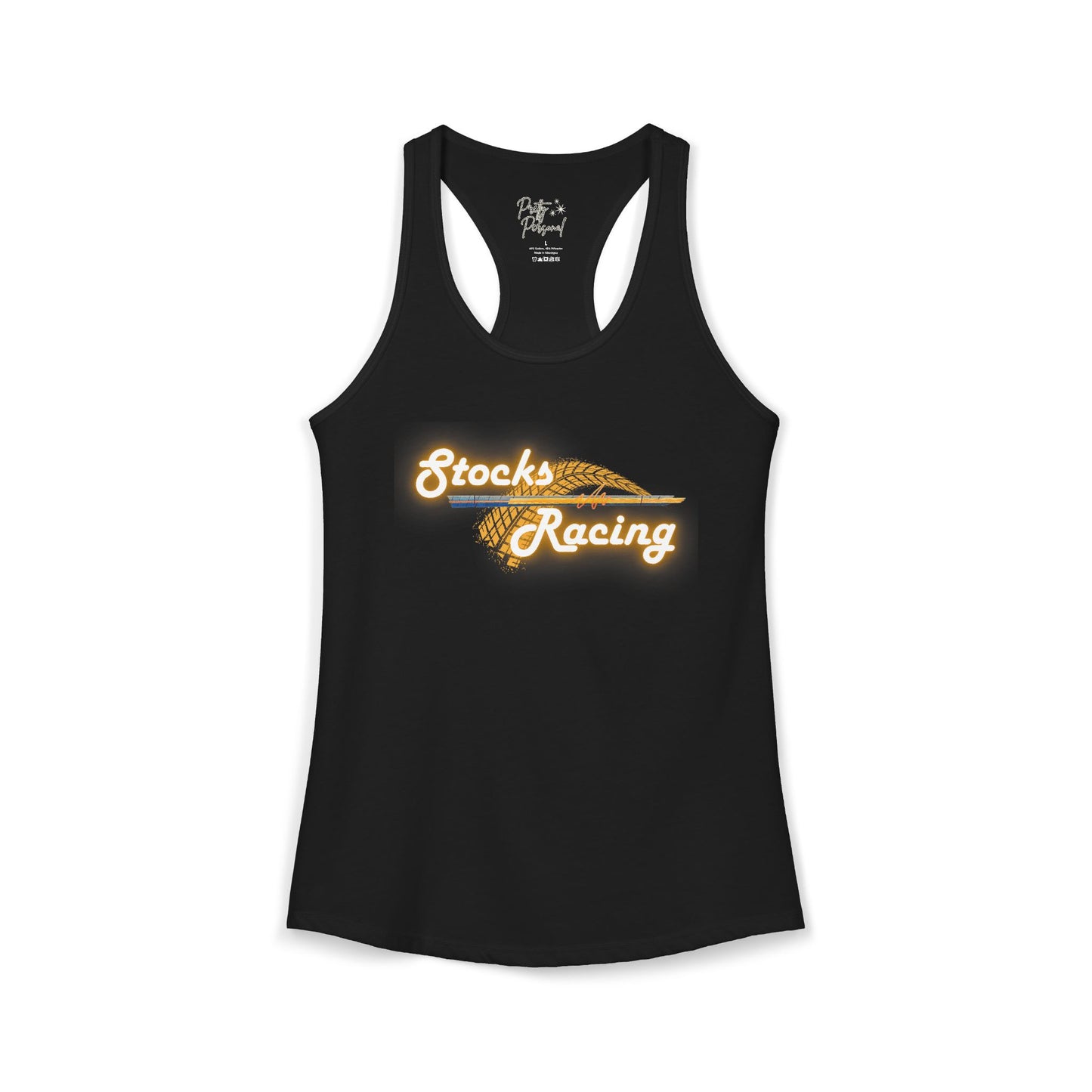Stocks Racing Custom Racerback Tank — Women's Racing Team Tank Top