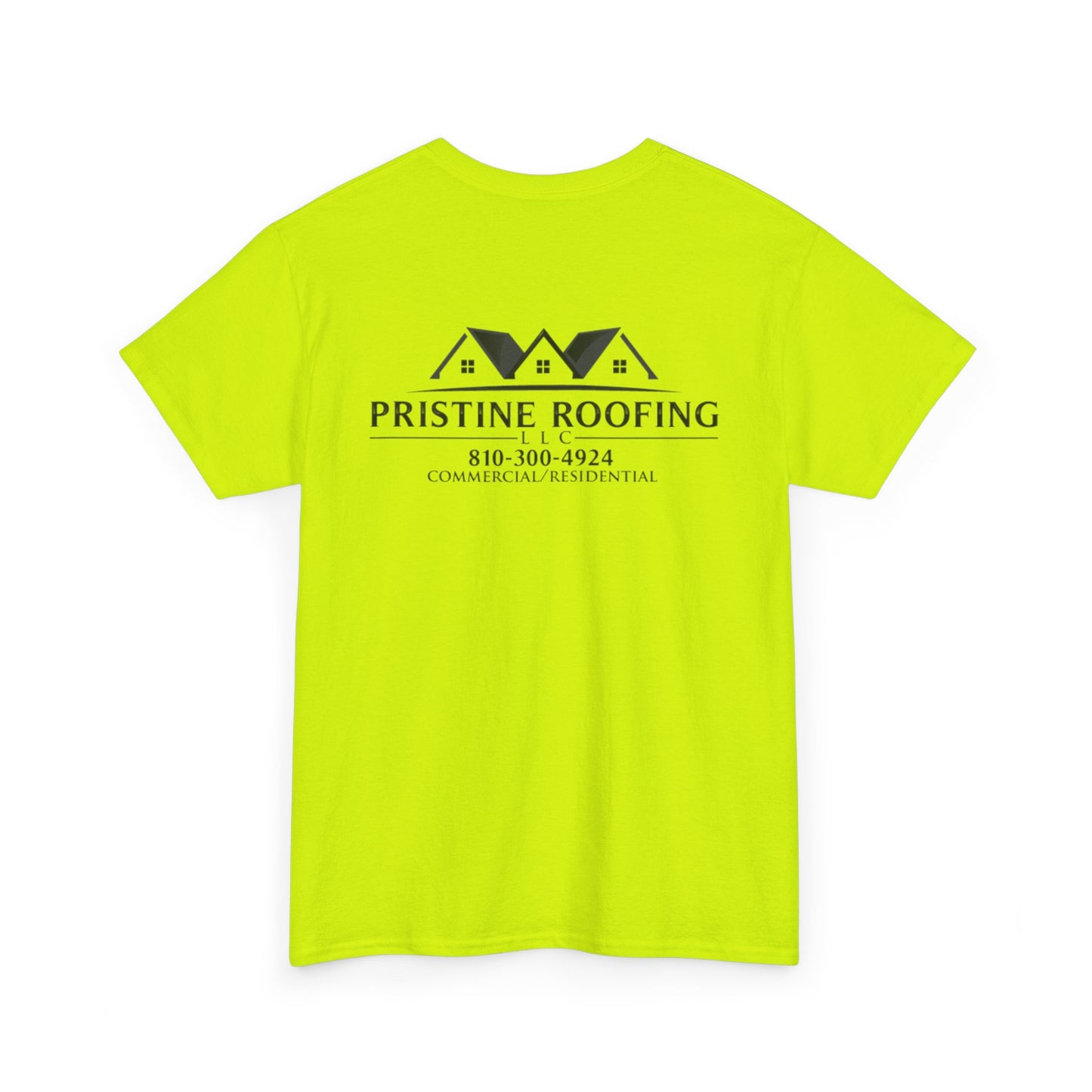 Pristine Roofing Company Tee — Custom Logo Work Shirt