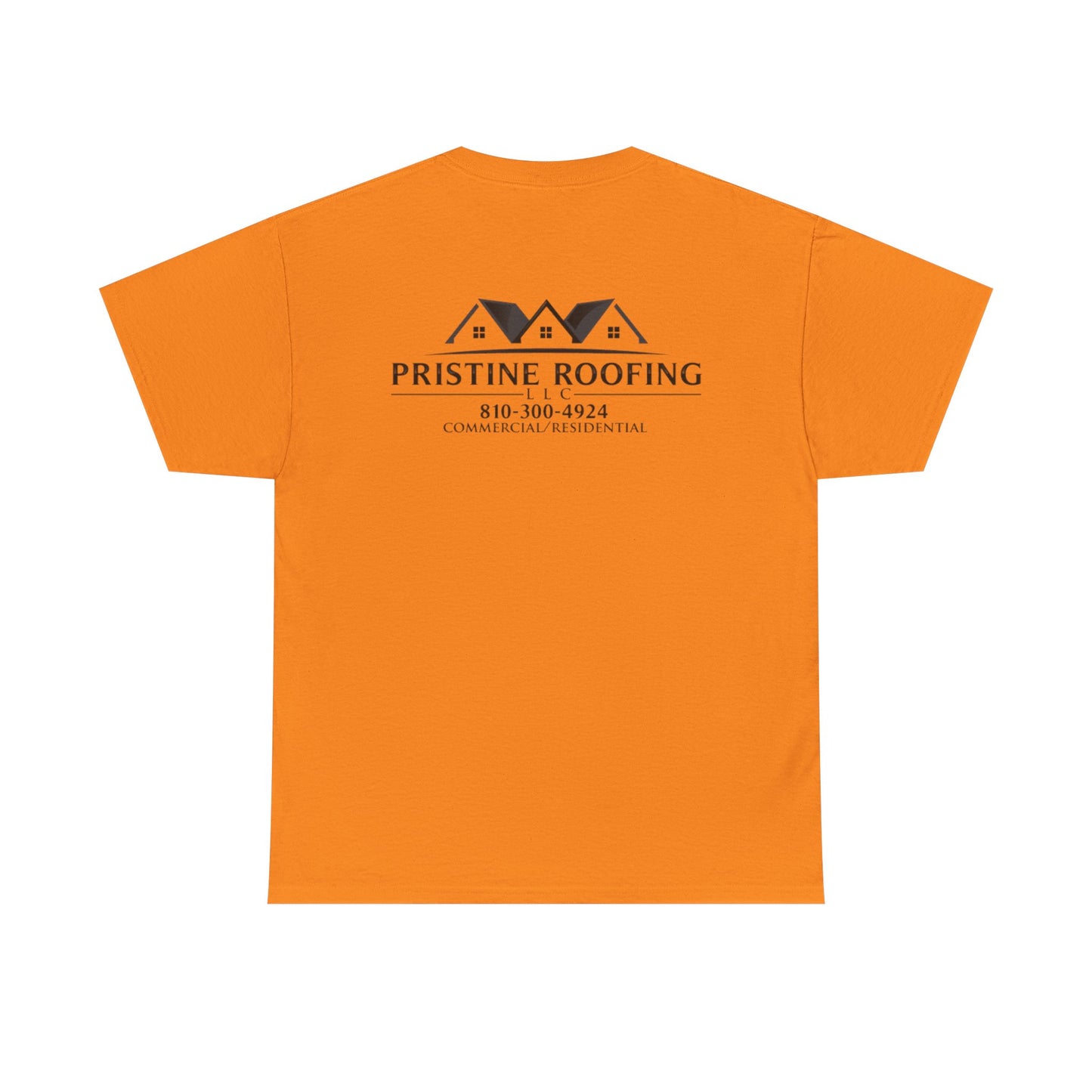 Pristine Roofing Company Tee — Custom Logo Work Shirt