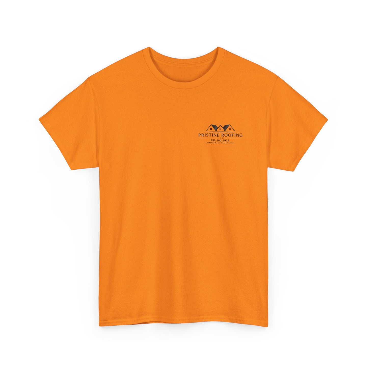 Pristine Roofing Company Tee — Custom Logo Work Shirt