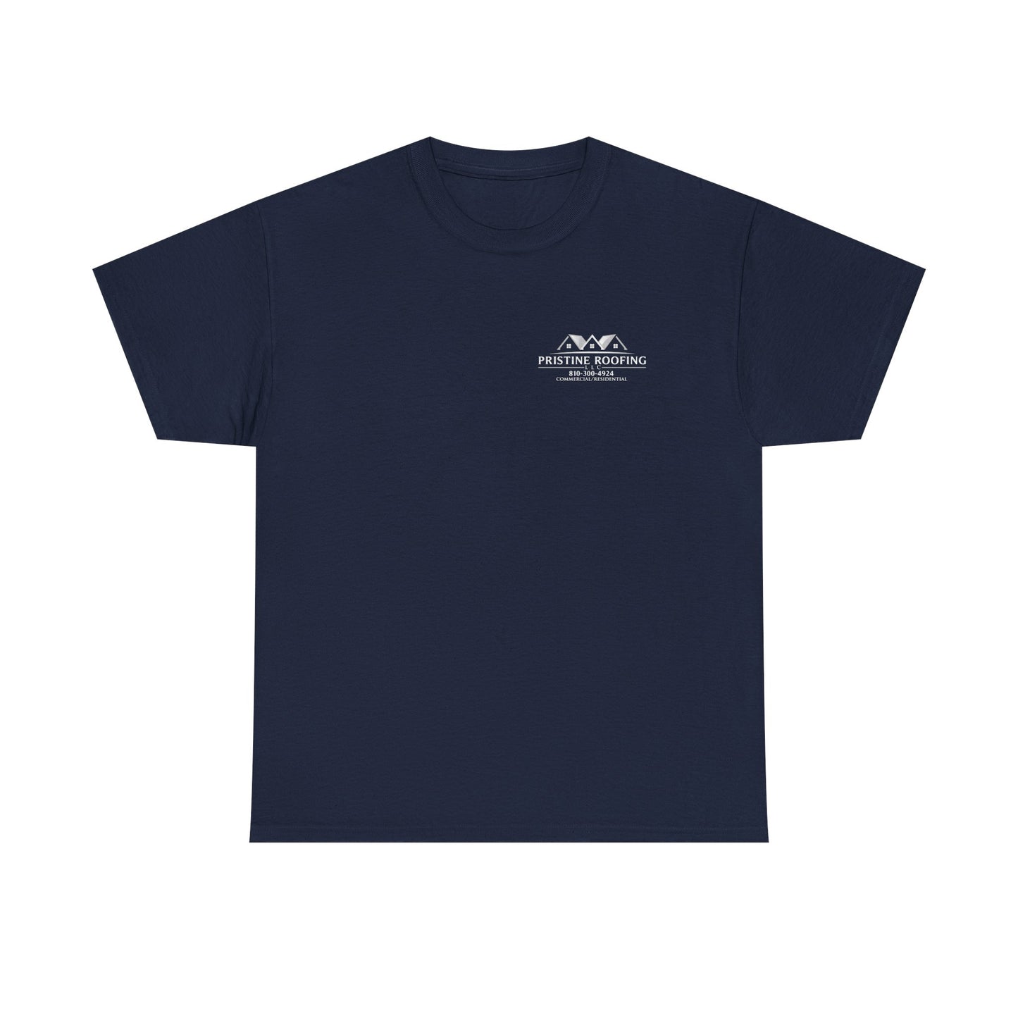 Pristine Roofing Company Tee — Custom Logo Work Shirt